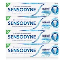 Image of Sensodyne Repair &Protect Toothpaste with Novamin 75ML Stronger Repair Pack Of 4