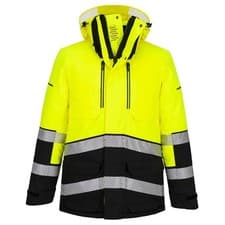 Image of Portwest EV4 Hi-Vis Expedition Parka Jacket Waterproof Breathable Durable EV401