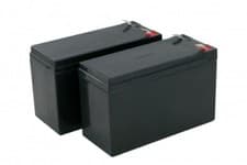 Image of UPS Replacement Battery for APC RBC9, 2 x Lead-AGM Battery 12V 7.2Ah