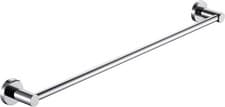 Image of Towel Rails 50cm/20 inch Screw Wall mounted Chrome Single Towel Bar in Bathroom