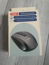 Image of Logik L3BWLM23 wireless mouse optical tracking black/grey + USB receiver