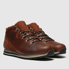 Image of TIMBERLAND SPLITROCK 3 BROWN LEATHER BOOTS SIZE 12.5