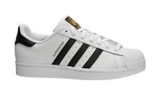 Image of adidas 'Originals' Superstar Trainers - White/Black - C77124 - Size UK 7-12