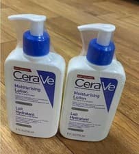 Image of 2x CeraVe Daily Moisturising Lotion for Dry to Very Dry Skin 236ml (Total 472ml)