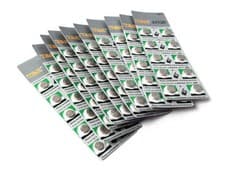 Image of AG5 also known as LR48 ,393, 309,193, LR754, D309 Alkaline Button Batteries 5-50