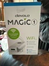Image of NEW - Devolo Magic 1 WiFi 2-1 Powerline WiFi Adapter - Model MT: 3133 (EU PLUG)