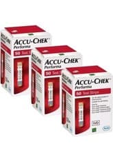 Image of Accu‑Chek Performa Test Strips x150 (3x50) | New & Sealed | Exp 31/12/2026