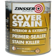 Image of ZINSSER COVER STAIN PRIMER SEALER INTERIOR AND EXTERIOR  5L