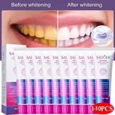 Image of Purple Whitening Toothpaste 100g Stain Removal Deep Clean Fresh Breath Oral Care
