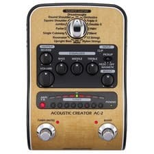Image of Zoom AC-2 Acoustic Creator DI with Tone Restoration Tuner Reverb