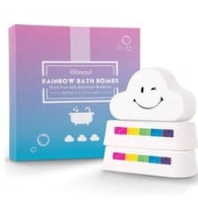 Image of Rainbow Bath Bombs Gift Set Natural & Organic BNIB B03