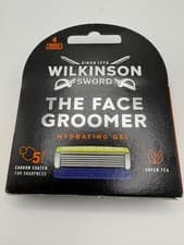 Image of Wilkinson Sword The Face Groomer Hydro 5 Men's Razor Blades
