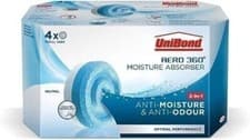Image of UniBond AERO 360° Moisture Absorber Neutral Refill Tab, Ultra-Absorbent 4 Pack