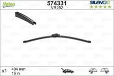 Image of Valeo Replacement Parts Flat Wiper Blade Rear 404 mm 574331 3276425743311