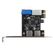 Image of PCIE To USB3.0 Expansion Card Adapter With Front 19PIN Interface LW