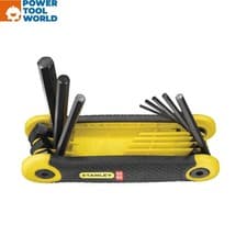Image of Stanley 2-69-264 Hex Key Metric 8 Piece Folding Set