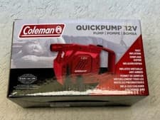 Image of Coleman QuickPump Air Pump for Inflatables Portable Inflate/Deflate 12V DC - NEW