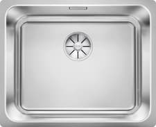 Image of BLANCO SOLIS 500-U – Single Bowl Undermount Stainless Steel Kitchen Sink Brushed