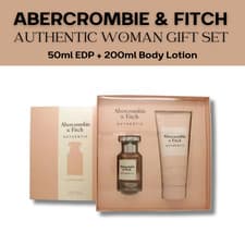 Image of Abercrombie & Fitch Authentic Woman Gift Set 50ml EDP + 200ml Body Lotion