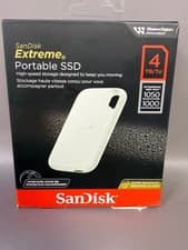 Image of SanDisk Extreme Portable SSD 4TB USB-C External Solid State Drive 1050MB/s BNB