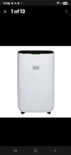 Image of Black+Decker Dehumidifier 20L Smart, BXEH600014GB 6.5L Water Tank, 24 Hour Timer