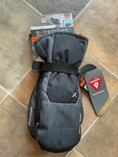 Image of EXTREMITIES - TORRES PEAK MITT - UNISEX L - WINTER HIKING GREY/BLACK WATERPROOF