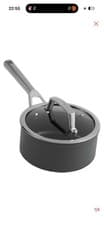 Image of Ninja ZEROSTICK Premium Cookware 20cm Saucepan with Glass Lid C30220UK