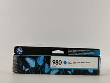 Image of HP D8J07A 980 Original Ink Cartridge, Cyan, Single Pack
