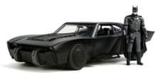 Image of Jada 1/18 32504 THE BATMAN BATMOBILE WITH LIGHTS AND FIGURE