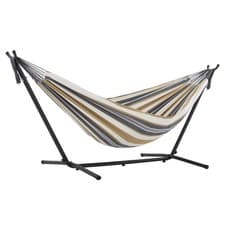 Image of [SALE] Vivere Cotton Hammock with Steel Frame and Premium Carry Bag (9 Ft)