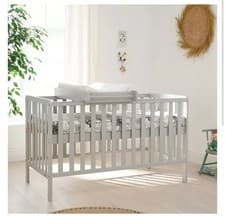 Image of Tutti Bambini Rio Cot Bed with Cot Top Changer - White