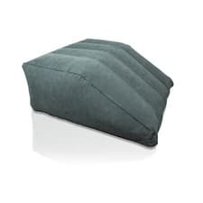 Image of Inflatable Leg Bed Wedge Cushion Leg Elevation Comfort Living Aid Posture