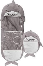 Image of Kids Large Sleeping Bag Napping Happy Napper Play Pillow Warm Camping Unicorn