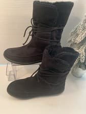Image of Rogue Suede Ladies Ankle/mid Calf 10 M Boots