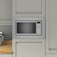 Image of Beko Built-in Microwave Stainless Steel BMOB17131X Integrated Defrost 17L