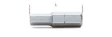Image of Beta Tools 866 PE 1x 5/16" Hex Drive Hexagon Bit for Power Driver 5mm 008660110