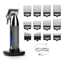 Image of BaByliss Super-X Metal Hair Clipper Cordless Japanese Steel 10 Combs Lithium