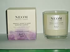 Image of NEW- NEOM Organics 'PERFECT NIGHT'S SLEEP' 185gm Single Wick Candle-Boxed