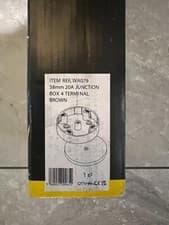 Image of Junction Box Brown 4 Terminal 20A 2.1/4in WA079