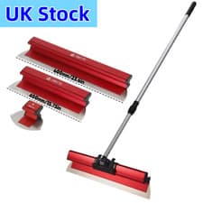 Image of Drywall Skimming Blade Set Extensible Handle Stainless Steel 3 Sizes Blades