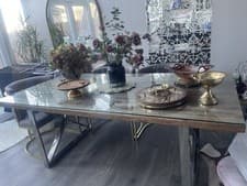 Image of 200 cm Wood Dining Table