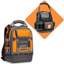 Image of Veto Pro Pac Tech Pac MC Orange Hi-Viz Backpack with SB-LD Tool Bag