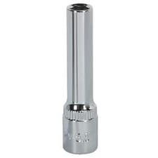 Image of Sealey WallDrive Socket 5.5mm Deep 1/4"Sq Drive Fully Polished