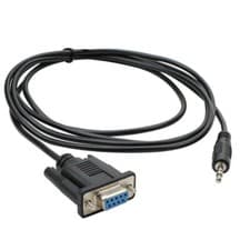 Image of 2.5mm Male to RS232 DB9 Female Serial Data Transfer Cable - 1.8m