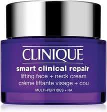 Image of Clinique Smart Clinical Repair Lifting Face + Neck Cream With 9% Peptides