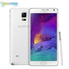 Image of Samsung Galaxy Note 4 White Unlocked 32GB 5.7" 16MP Android Smartphone
