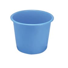 Image of Q-Connect Waste Office Bin 15 Litre Blue - New + Free Next Working Day Delivery