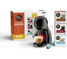 Image of DOLCE GUSTO by De’Longhi Piccolo XS Bundle Coffee Machine - Black - 36 Pods Inc