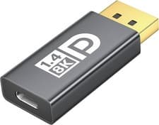 Image of 8K@60Hz USB C to DisplayPort 1.4 Adapter,Bidirectional Type C to DP Thunderbolt,