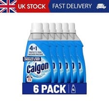 Image of Calgon Gel 4-in-1 Washing Machine Water Softener Gel 750ml, Pack of 6, 6 x 750ml